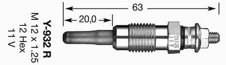 Bougie de préchauffage